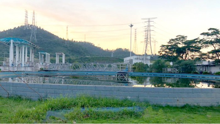 廣東某某污水廠立式攪拌機定制案例